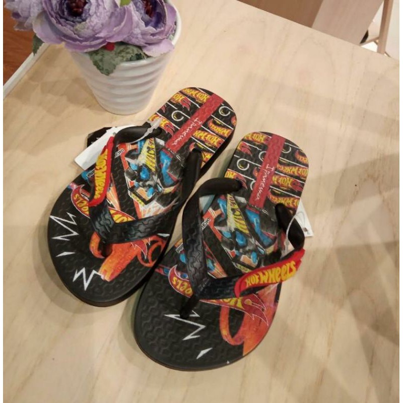 sandal jepit anak/sendal anak cowok/sendal ipanema/sandal ipanema/ipanema original/hot wheels