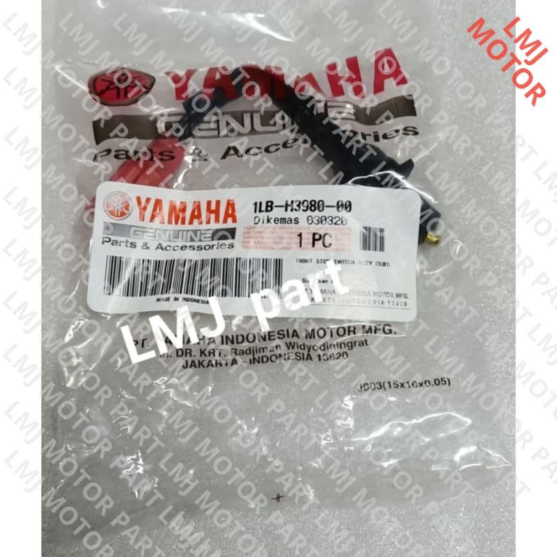 (100% ASLI ) SWITCH SWIT REM DEPAN MIO GT SOUL GT XEON RC ORIGINAL YGP 1LB-H3980-00 bagus bos