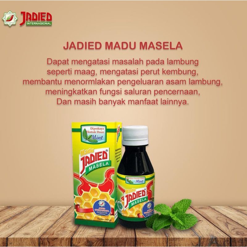 

Madu Jadied Masela untuk kesehatan lambung dan maag