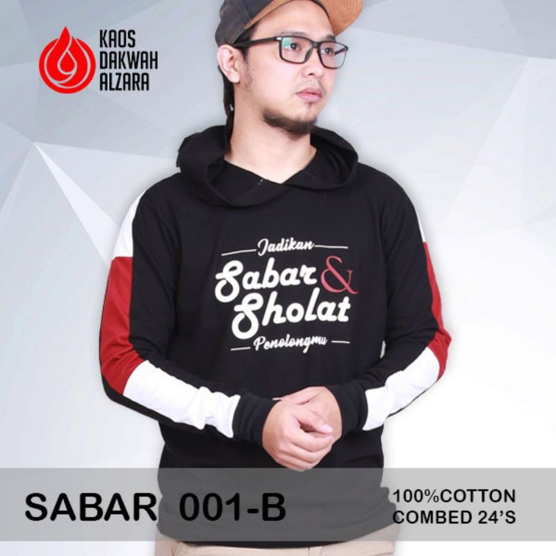 KAOS DAKWAH ALZARA | SABAR 001-B