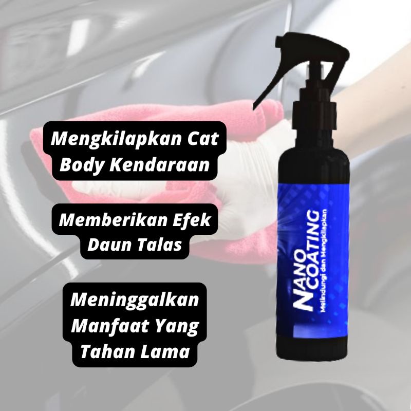 Pengkilap Body Motor Dan Mobil | Efek Daun Talas | Semi Nano Coating