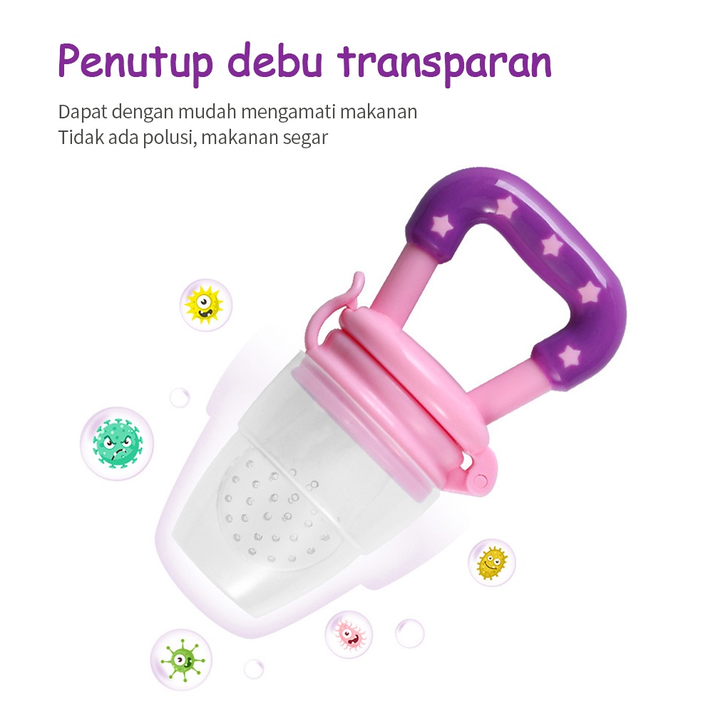 Halobaby Baby Fruit &amp; Food Feeder Empeng Buah Bayi / Baby Fruit Feeder