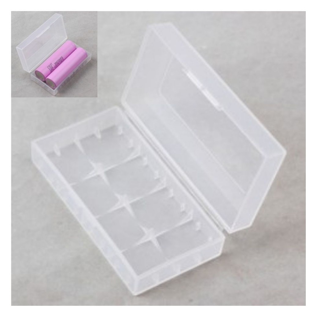 Casing Box Baterai Transparan Untuk 18650 Dan 16340 YCDC 111107
