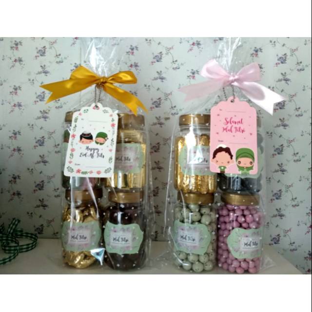 

Parcel lebaran / paket coklat lebaran / coklat toples tabung isi 4