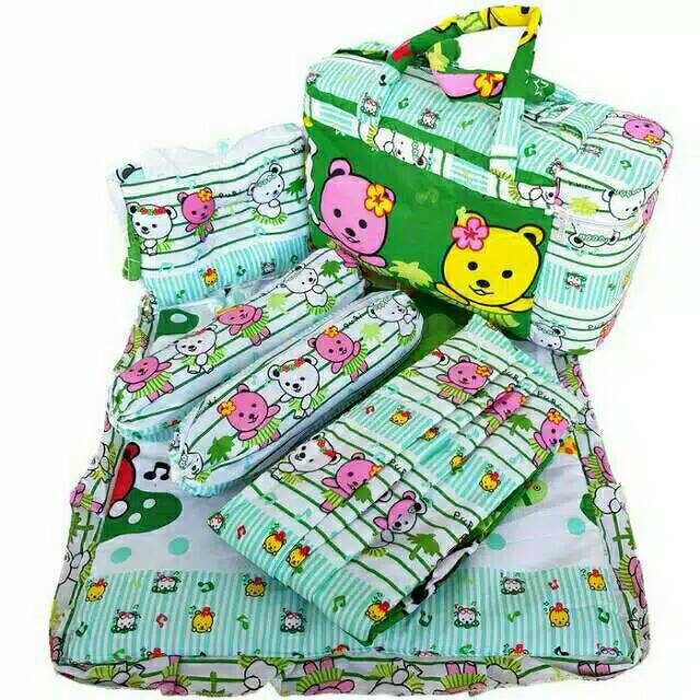 Tas bayi set 4in1 chekiddo / perlengakapan bayi