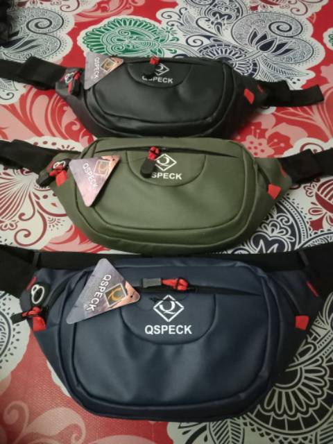 WAISTBAG QSPECK ORIGINAL ( COD ) BISA BAYAR DITEMAT