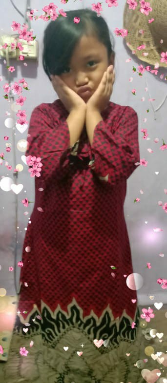 Aska Couple, Batik Couple Keluarga|| Sarimbit Keluarga Motif Mega Mendung Merah Terbaru