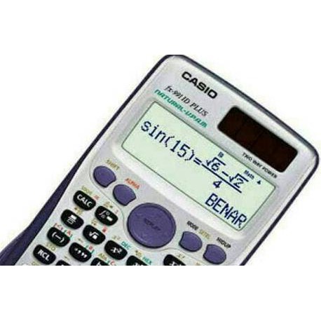 

Promo CASIO FX 991 ID PLUS KALKULATOR ILMIAH/SEKOLAH - SCIENTIFIC CALCULATOR Terlaris