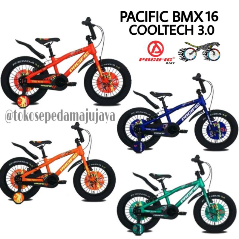 Sepeda Anak 18 Inch BMX Pacific Cool tech 3.0 Ban Besar