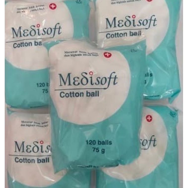 medisoft cotton ball kapas bola