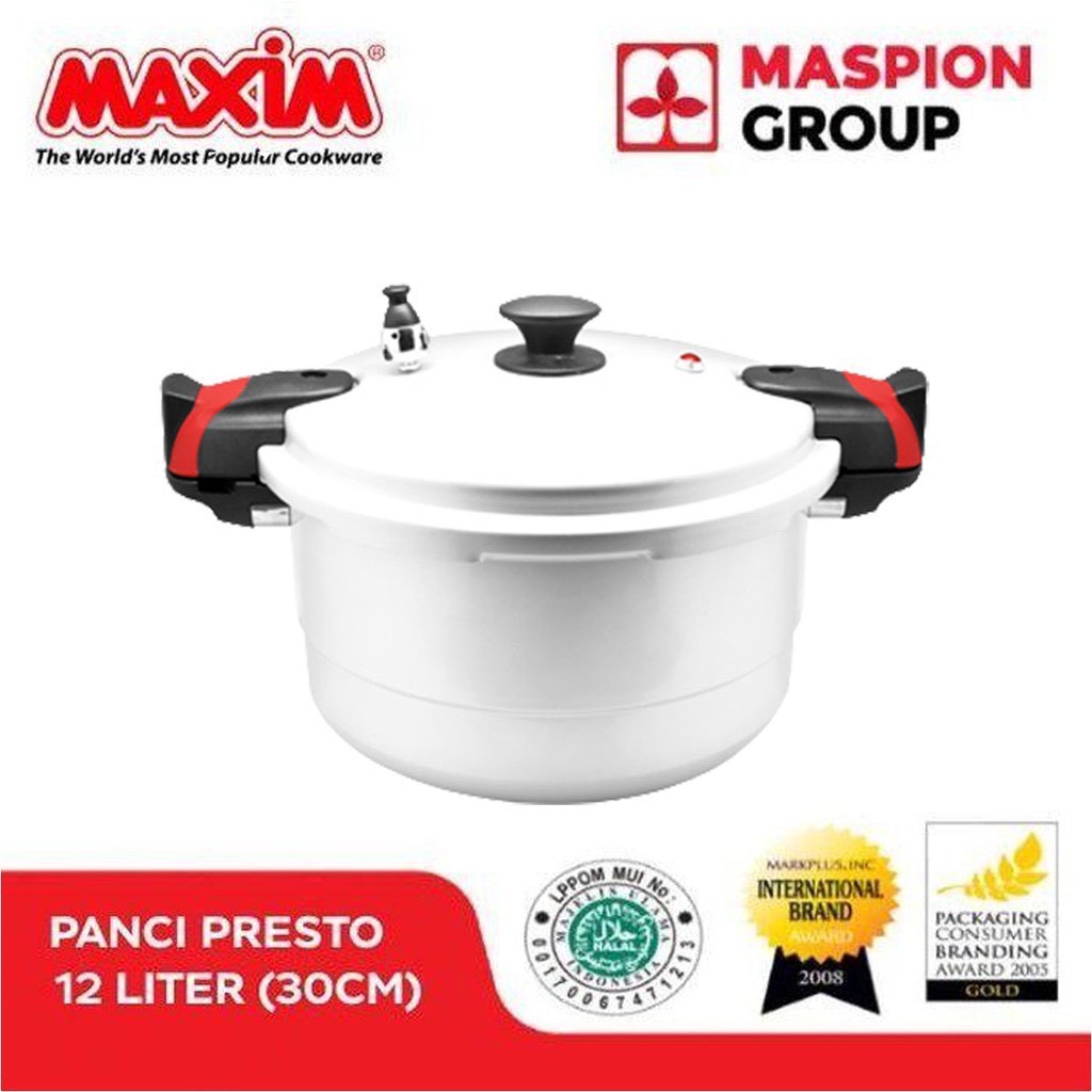 Maxim Maspion Panci Presto/Pressure Cooker 12 Liter