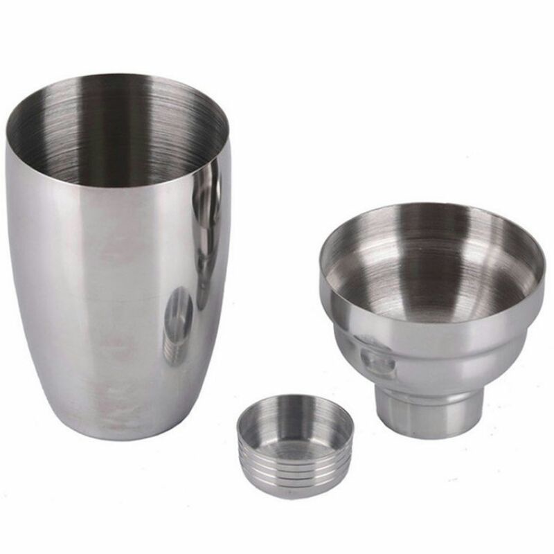 Cups Cocktail Sake Japanese Stainless Steel 200 ml - Silver