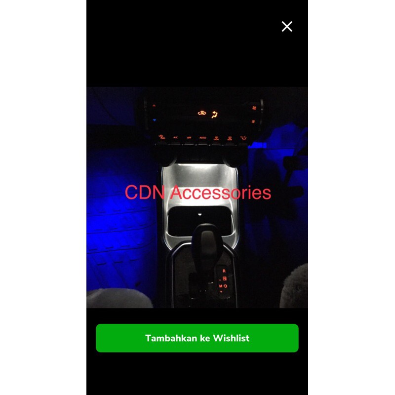 Lampu Kolong Dashboard Mobil/Lampu LED Kolong Mobil/Lampu Kolong Kaki Interior Mobil