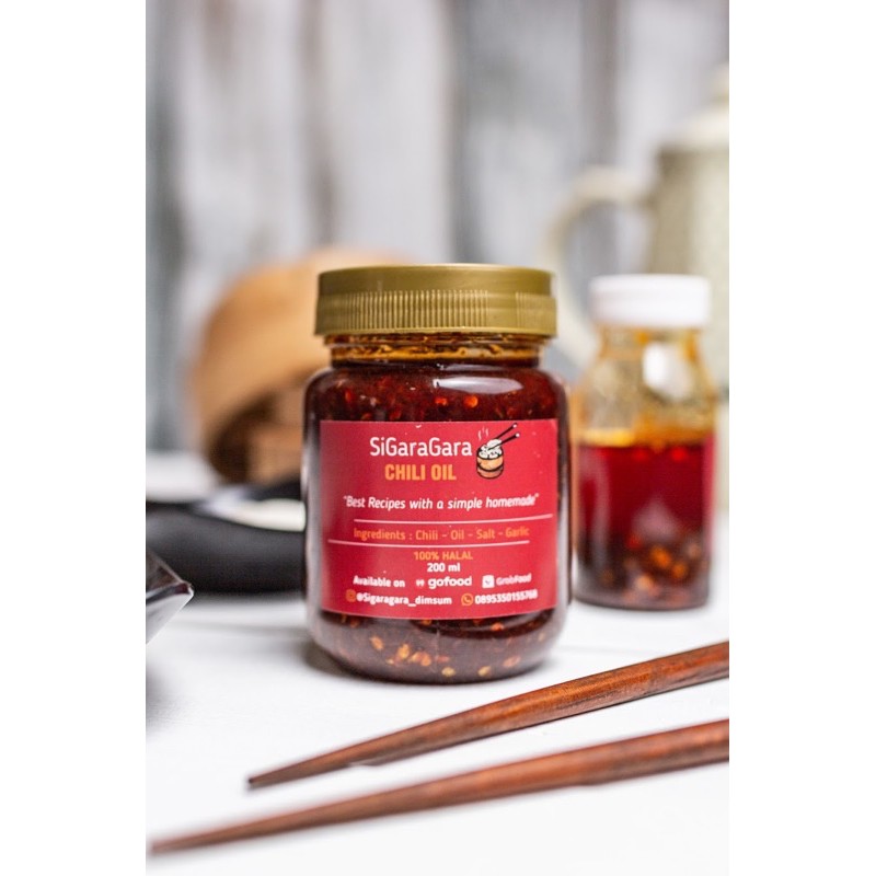 

SiGaraGara Chili Oil 200ml