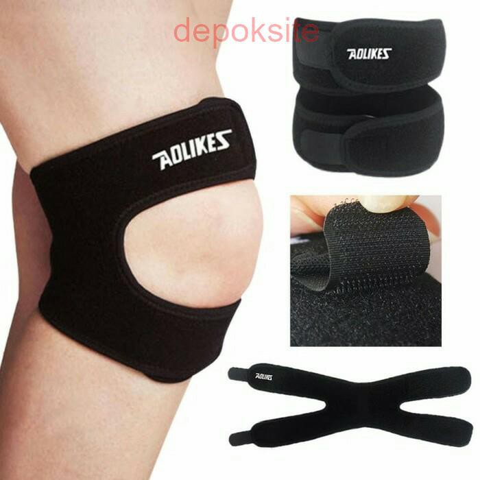 Original Aolikes 7929 Kneepad Sport Deker Pelindung Lutut Knee Patella Pelindung Kaki Knee Pad