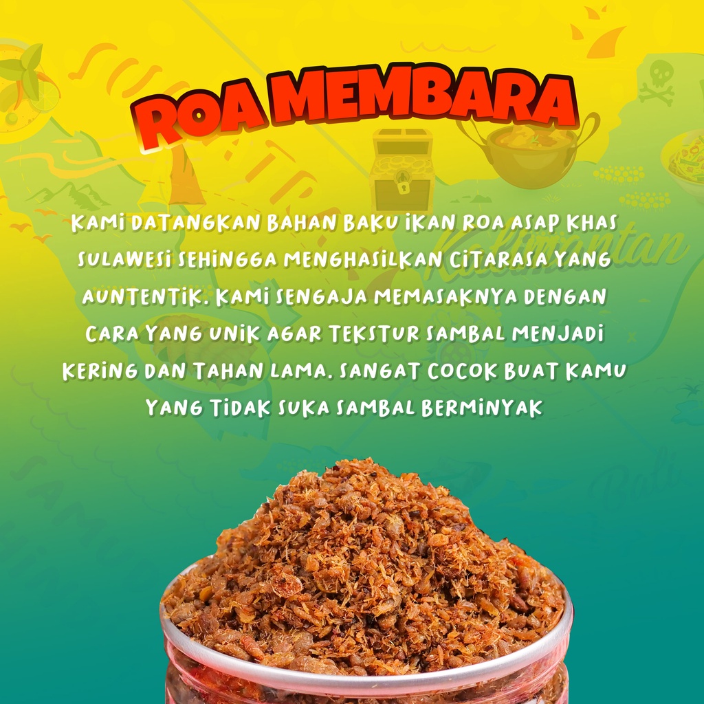 Sambal Kering Ikan Roa Asap