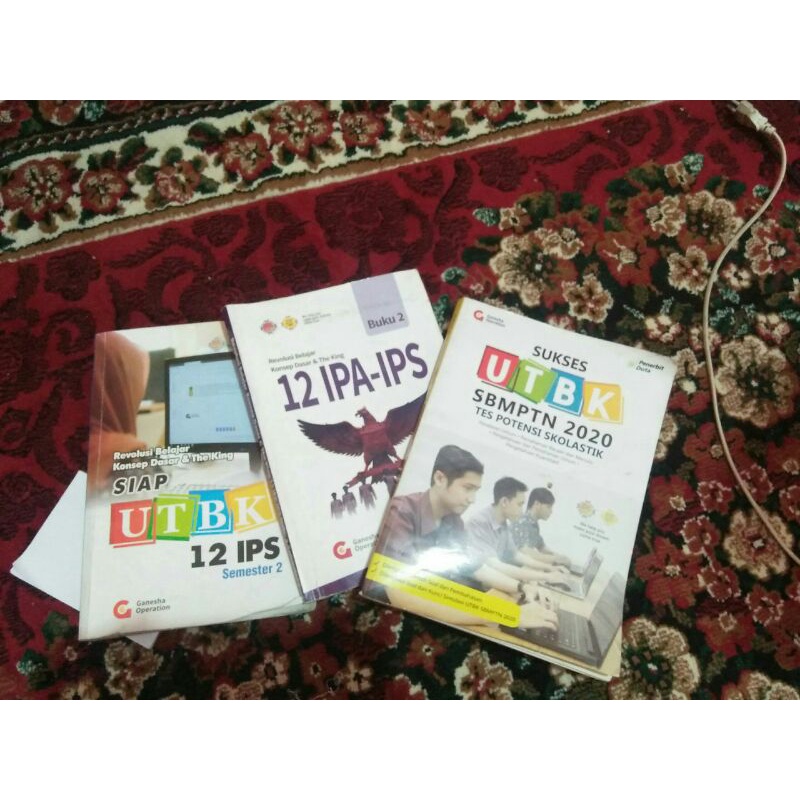 PRELOVED BUKU SBMPTN UTBK GANESHA OPERATION (GO) TPS TKA