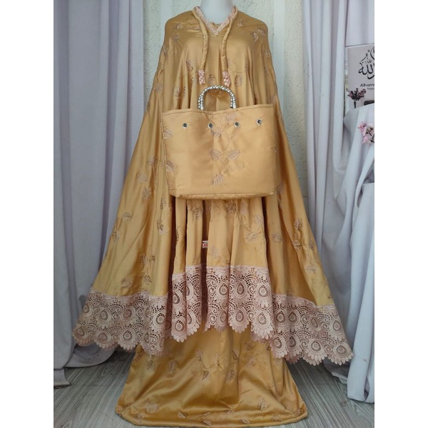 mukena syahrini mukena cantik mewah mukena lebaran