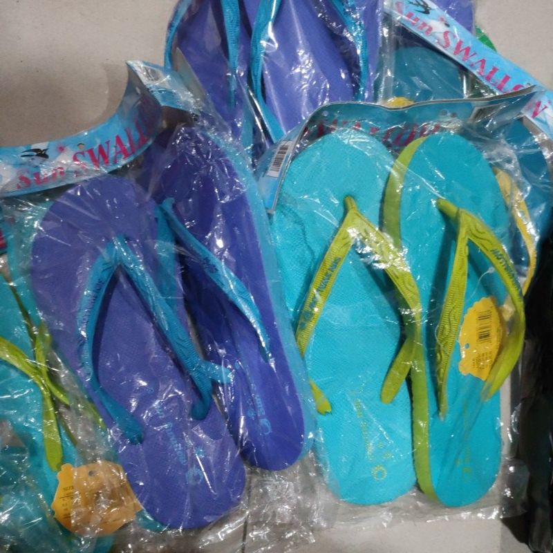 Sandal Sun Swallow Nice Ladies Pop Full Warna Sendal Karet Nyaman