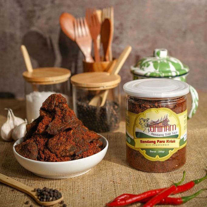 

[COD] Rendang Paru Kriuk Uninam 250gr [COD]