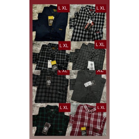 HEM DISTRO FLANEL LENGAN PANJANG | HEM PRIA