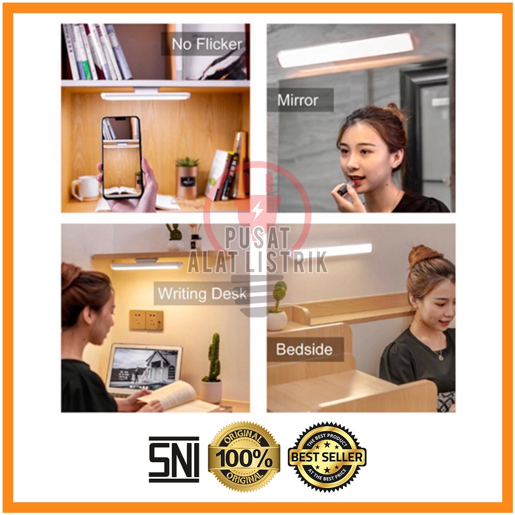 LAMPU LED MAGNETIC MULTIFUNGSI / NEON MEJA BELAJAR / KITCHEN SET DAPUR / MAKE UP EMERGENCY EMERGENSI