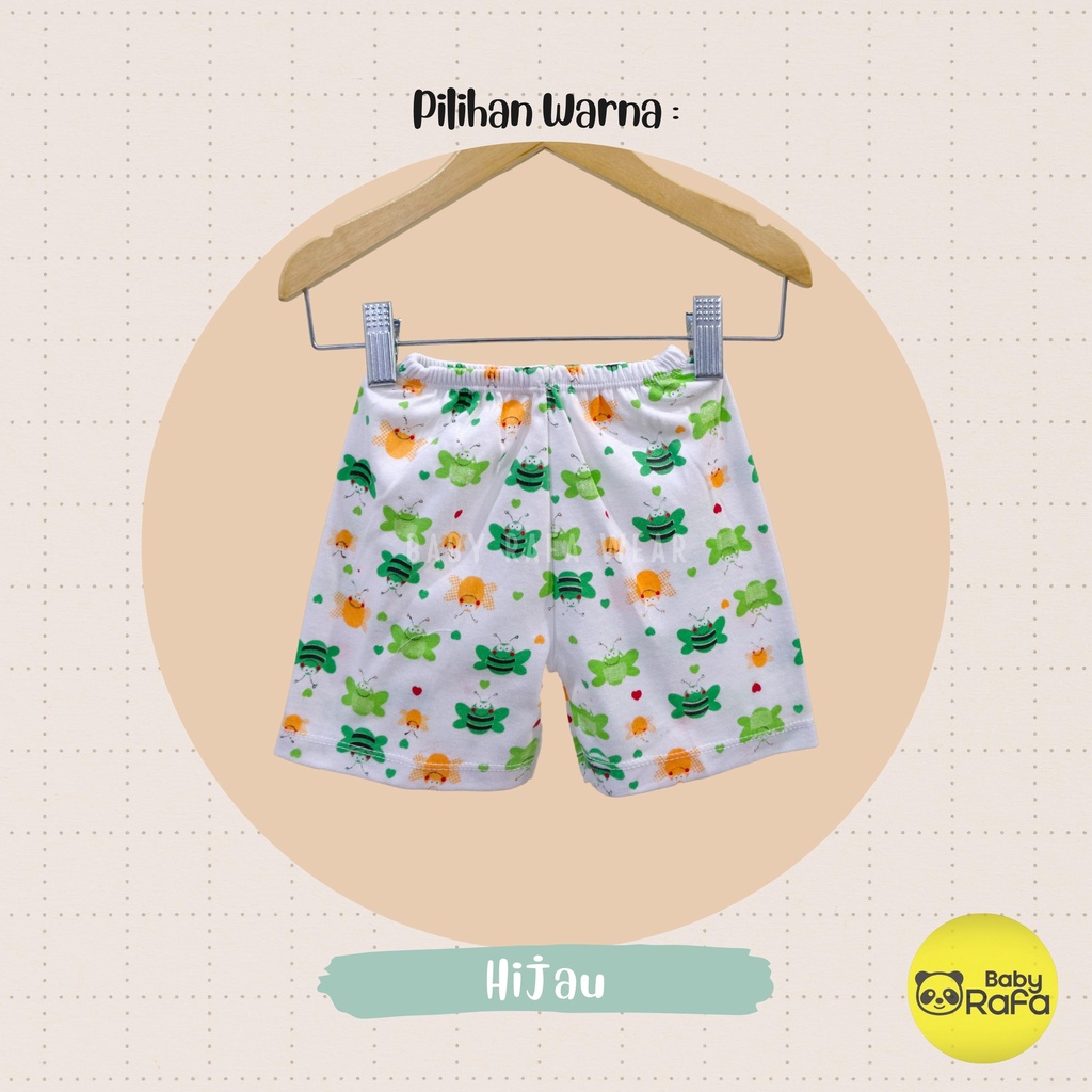 CELANA PENDEK BAYI MOTIF SNI SAFFENDA SIZE S