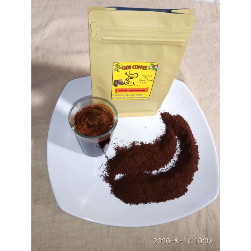 Jual Kopi Gayo Arabica Dan Robusta 500gr Shopee Indonesia 7006