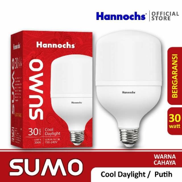 LAMPU LED HANNOCHS 30 WATT SUMO