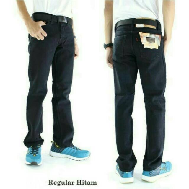 AG Celana jeans levis hitam Premium