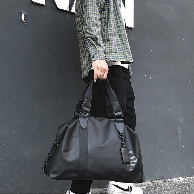 Tas Gym Jinjing Selempang Travel Duffel Bag Pria Wanita Original Import