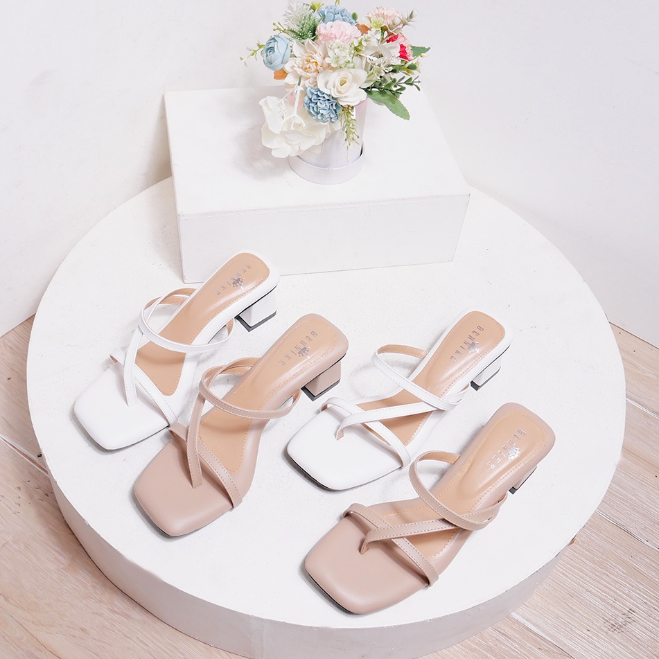 Bernike Shoes - Isabel Sandal Heels Tali Strap 5cm