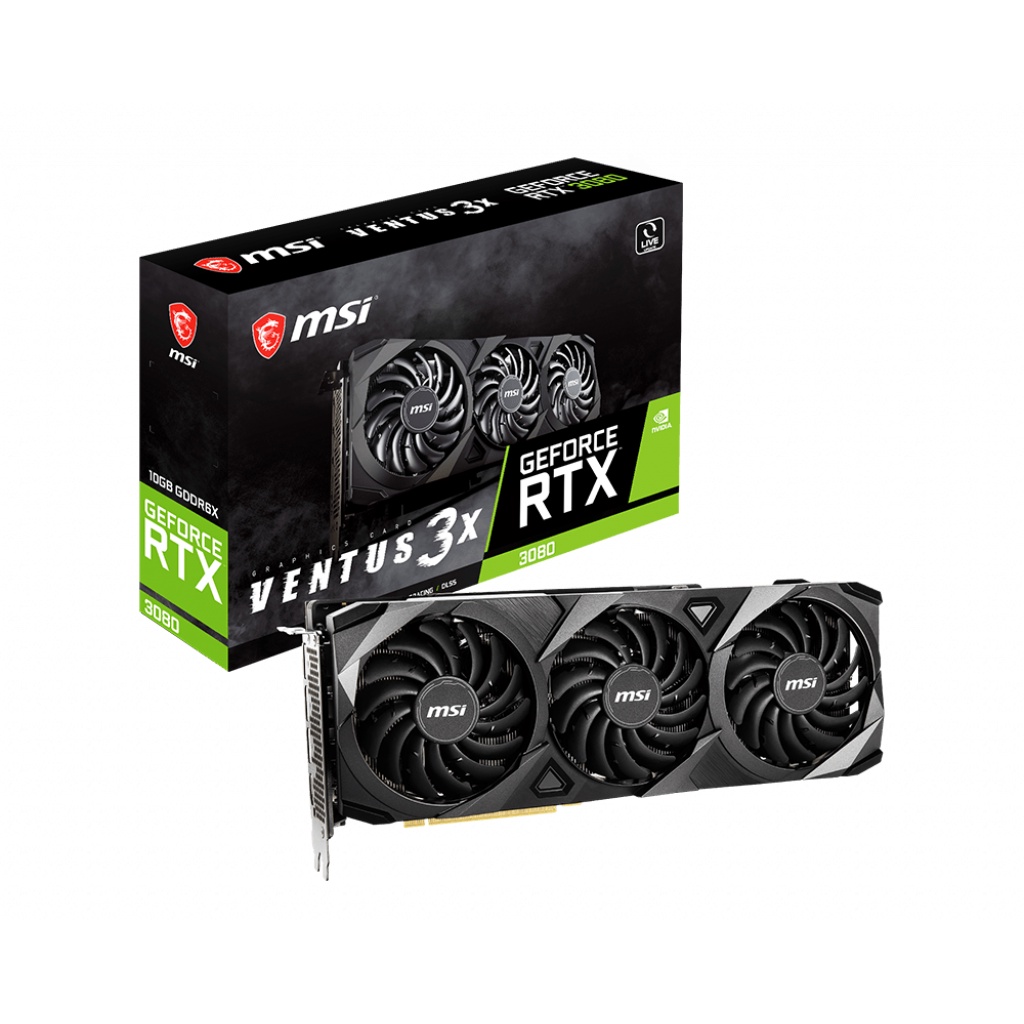 MSI VGA GeForce RTX 3080 VENTUS 3X 10G OC LHR