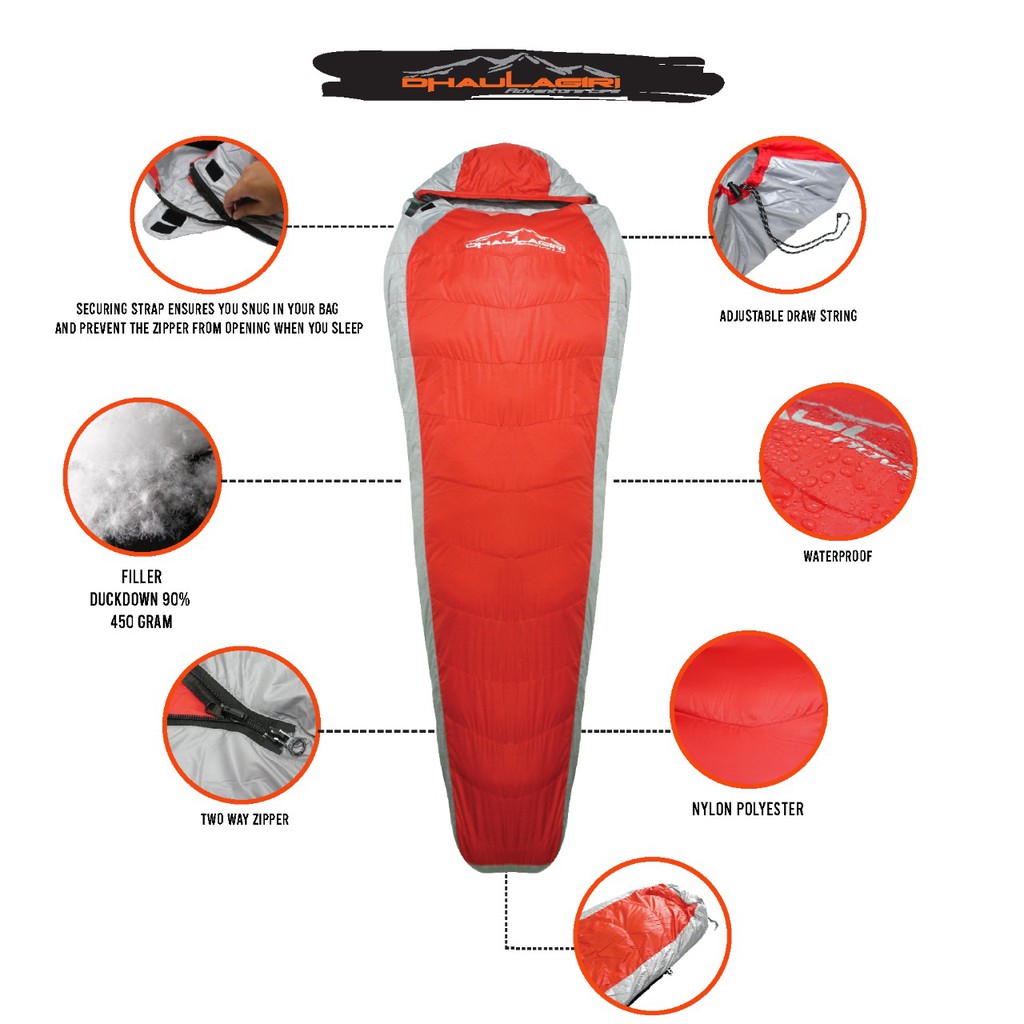 Dhaulagiri Sleeping Bag Dreamoz 1000