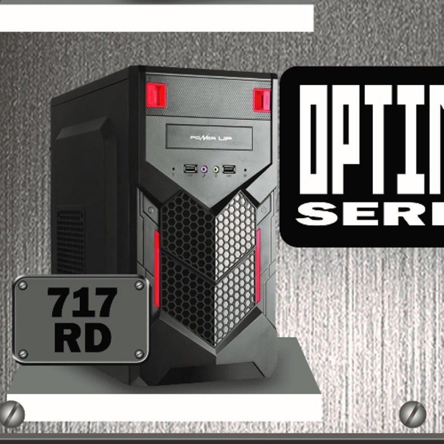 Casing Komputer Power Up Optimax Series Case PC CPU