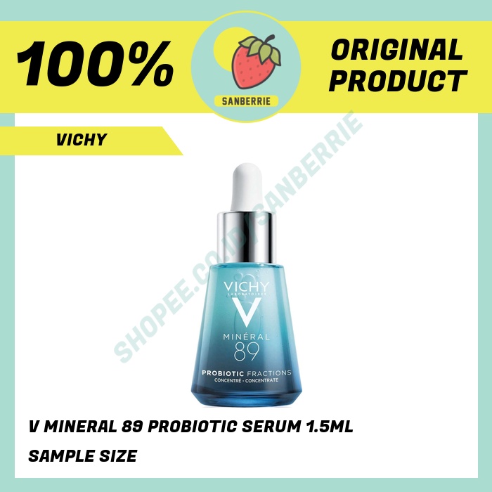Vichy V Mineral 89 Probiotic Fractions Concentrate Serum probiotik (until wajah kusam dan keriput) 1