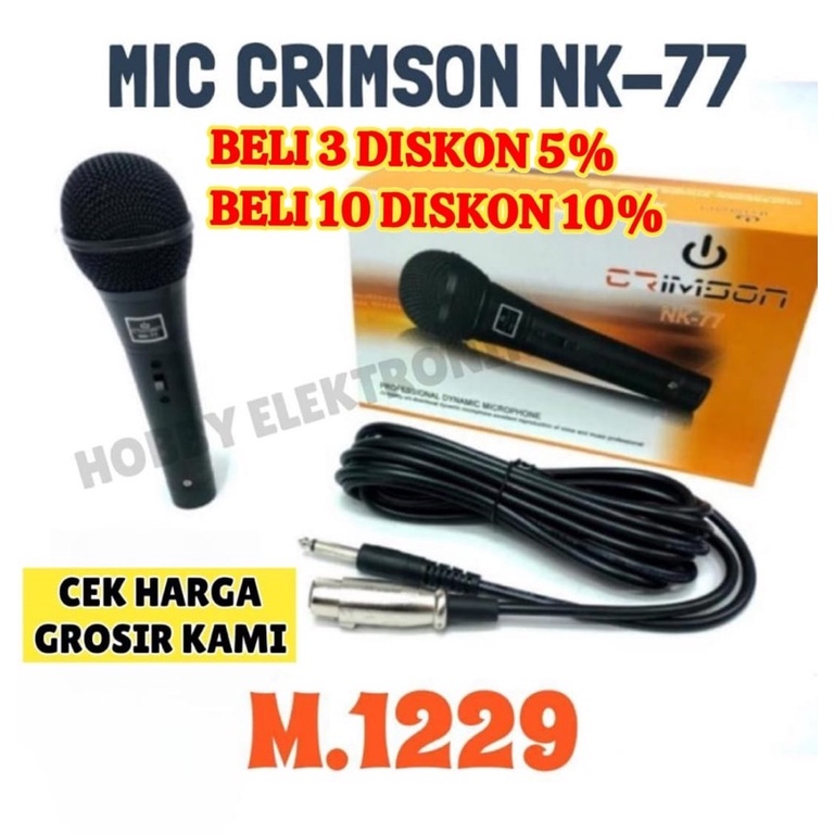 MIC CRIMSON NK77