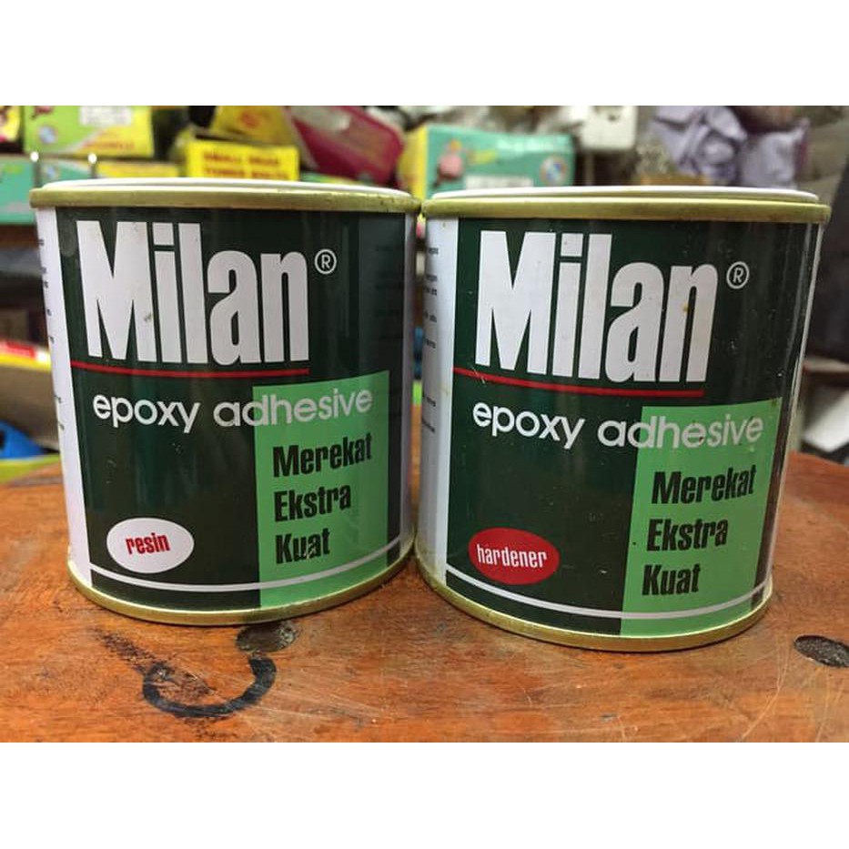 

lem milan epoxy adhesive produk original/lem material/lem tembak/lem talang