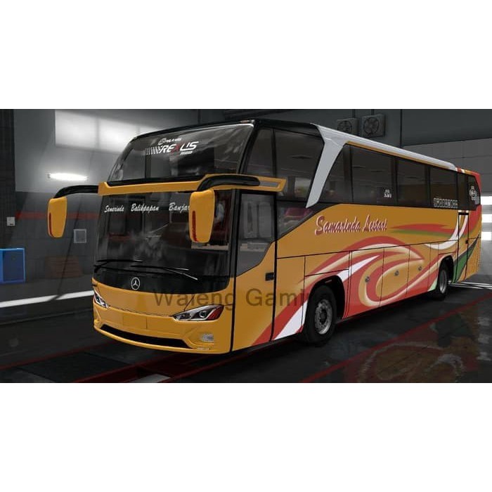 ETS2 Euro Truck Simulator 2 Map Jawa Sumatra V1.30 Indonesia - DVD Kaset