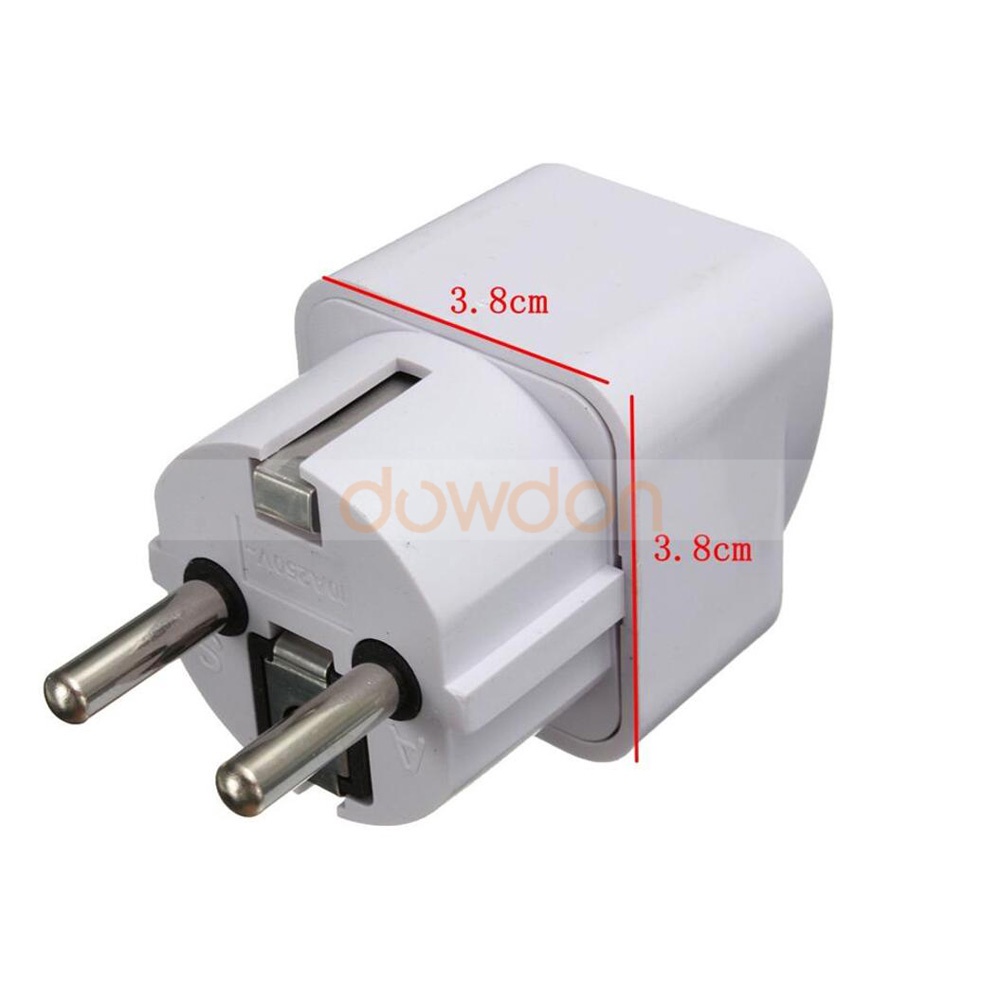 Over Steker Converter Adaptor kepala charger Sambungan Colokan Listrik Gepeng Dan Kaki 3 ke 2 Stecker stop kontak Universal