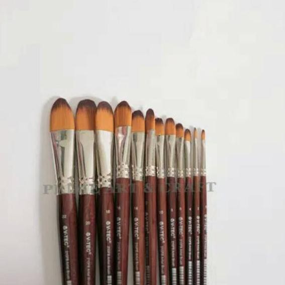 

[]Harga Grosir[] XN394 Vtec kuas/brush filbert 210FB ♚