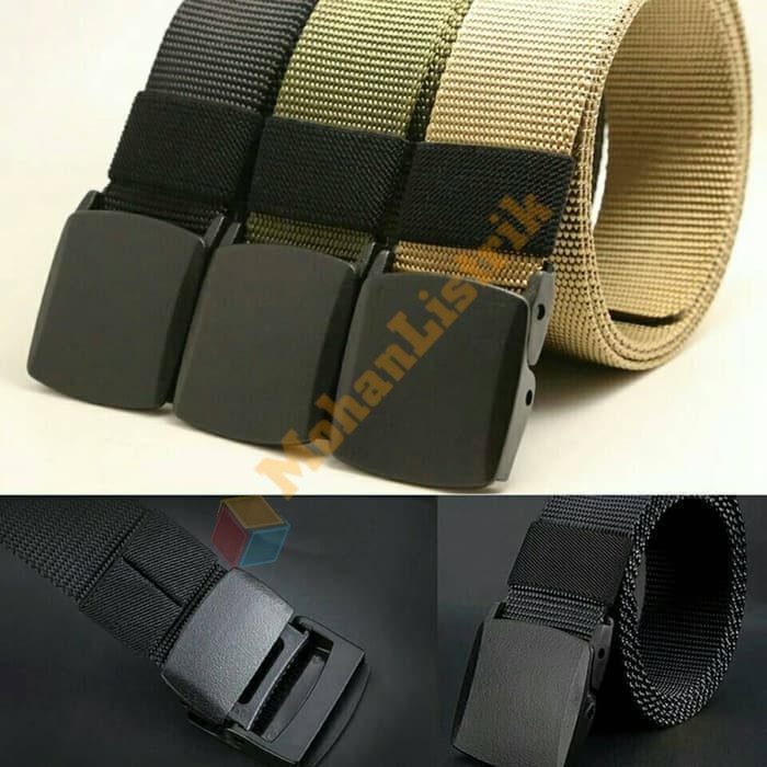 Sabuk / Gesper Tali Anti Metal Detector Ikat Pinggang Anti XRay Belt