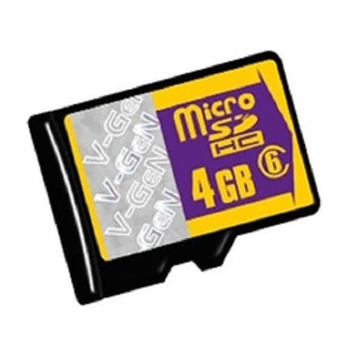 MEMORY CARD V-GEN MICRO SD 16 GB CLASS 6 ORIGINAL VGEN