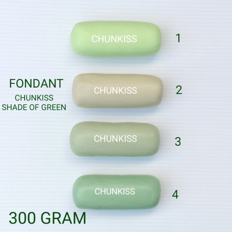 FONDANT WARNA SHADE OF GREEN 300 GRAM