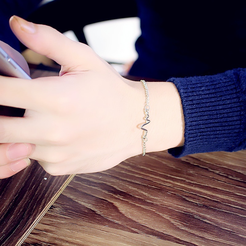 Gelang Bahan Stainless Steel Titanium Steel Gaya Simple Untuk Pria Dan Wanita