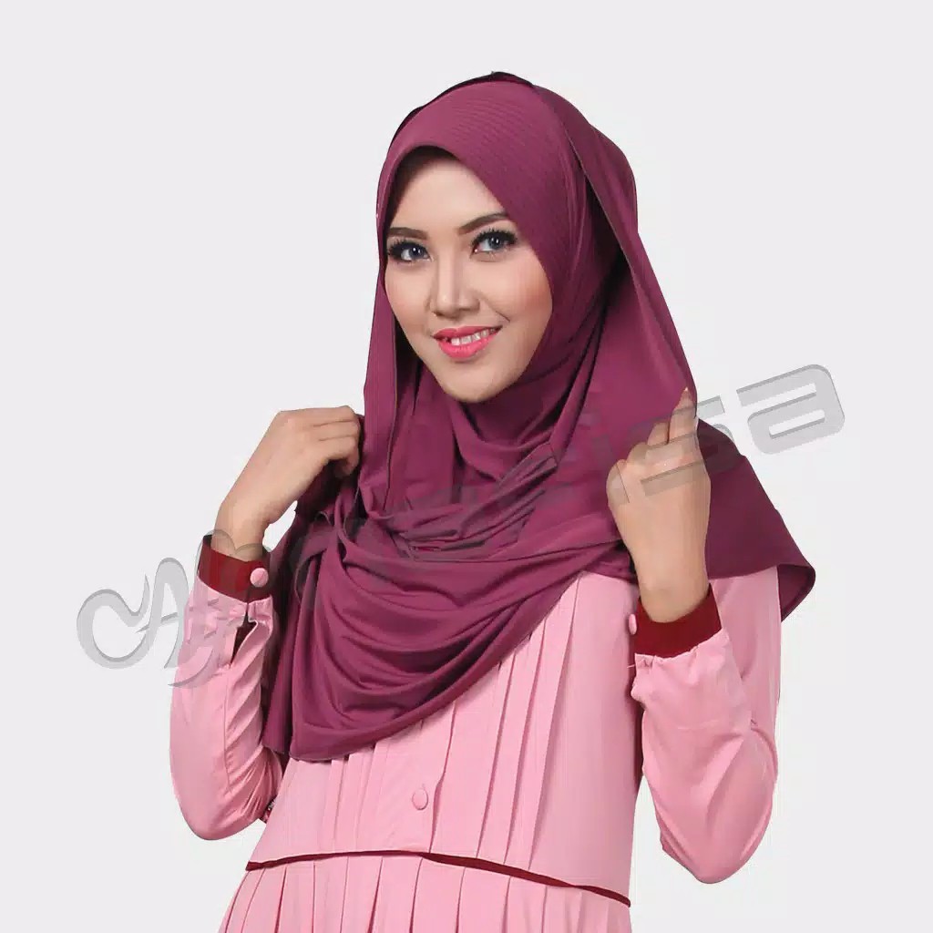 Jilbab Nafisa Ibilia/Hijab instan/Kerudung Murah/Berkualitas