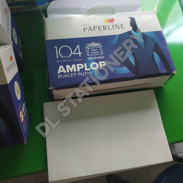 

AMPLOP PAPERLINE 104 isi 1 pcs, 5pcs,10 pcs