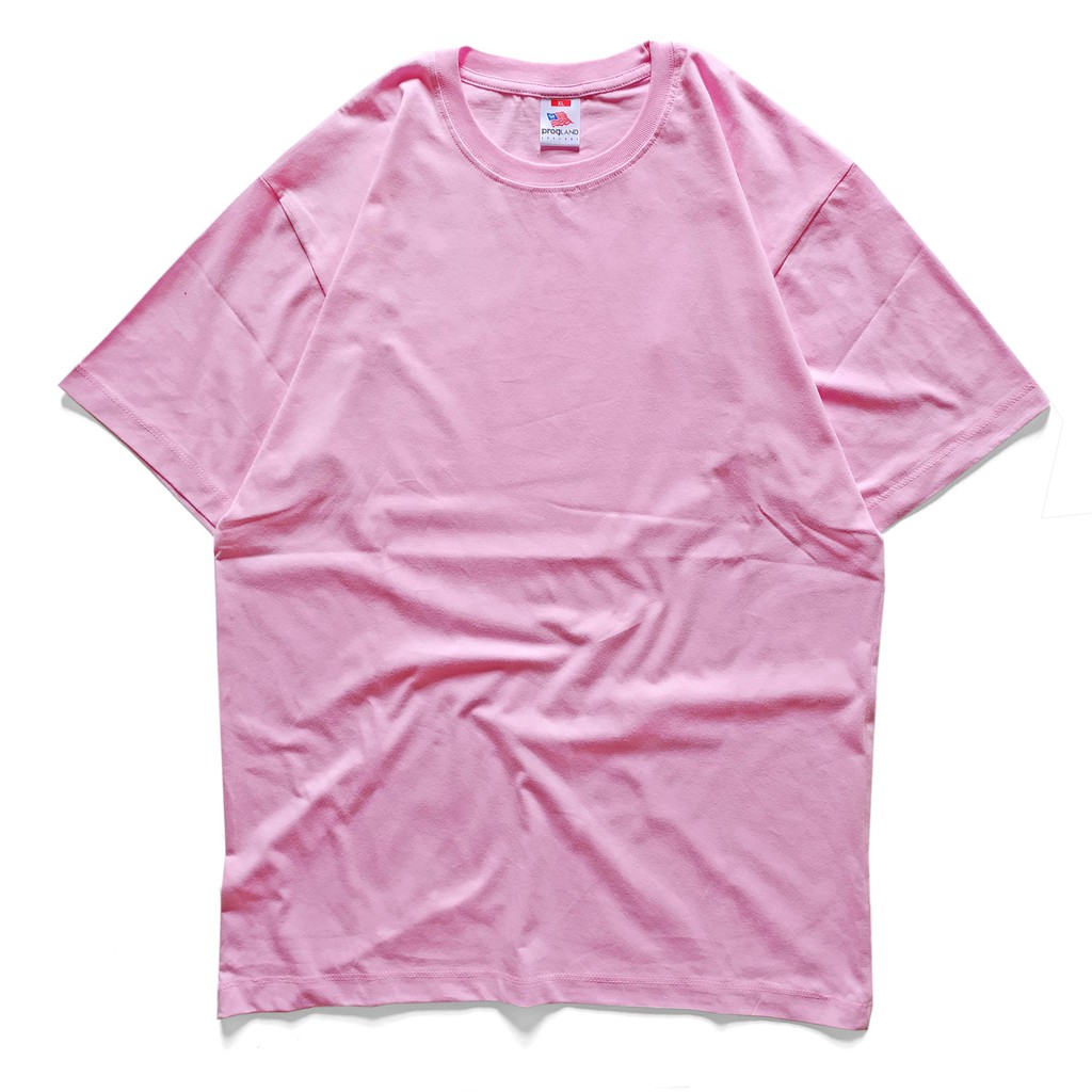 short pink  kaos  polos  lengan  pendek pink  big size 