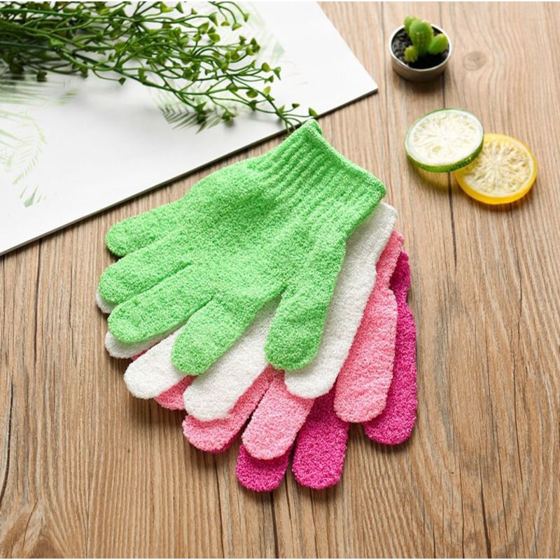 Spons Sarung Tangan Mandi / Body Scrubber Exfoliating / Bath Glove / Sponge