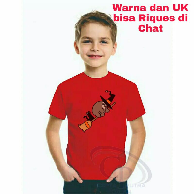 kaos anak karakter sarada Boru/kaos anak murah